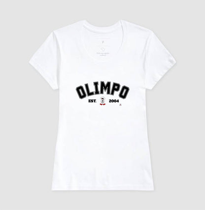 Camiseta Olimpo EST 2004 - BRANCA - 100% algodão