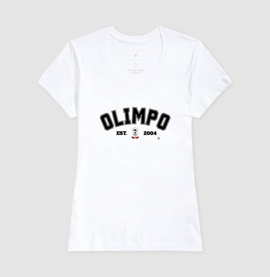 Camiseta Olimpo EST 2004 - BRANCA - 100% algodão