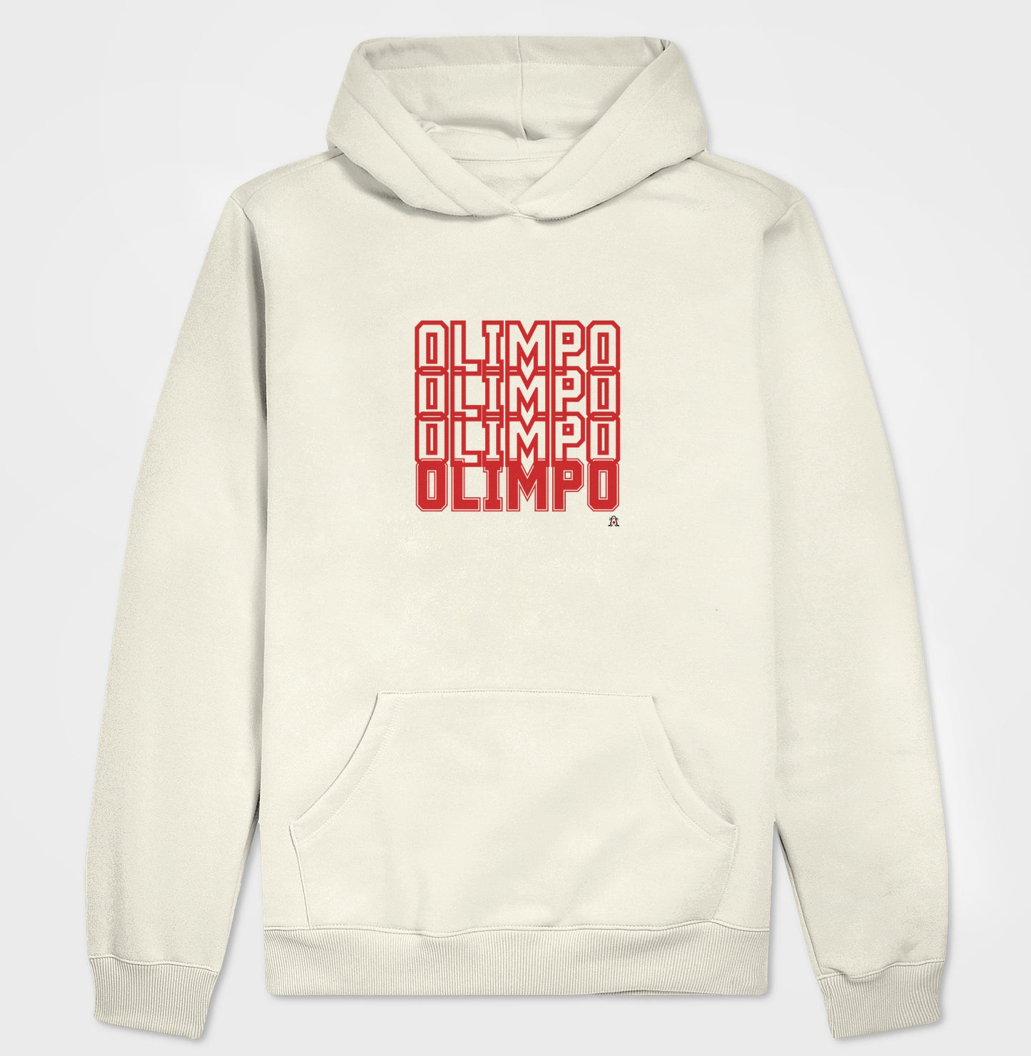 Hoddie Moletom Olimpo Efeito - BRANCA - 100% algodão