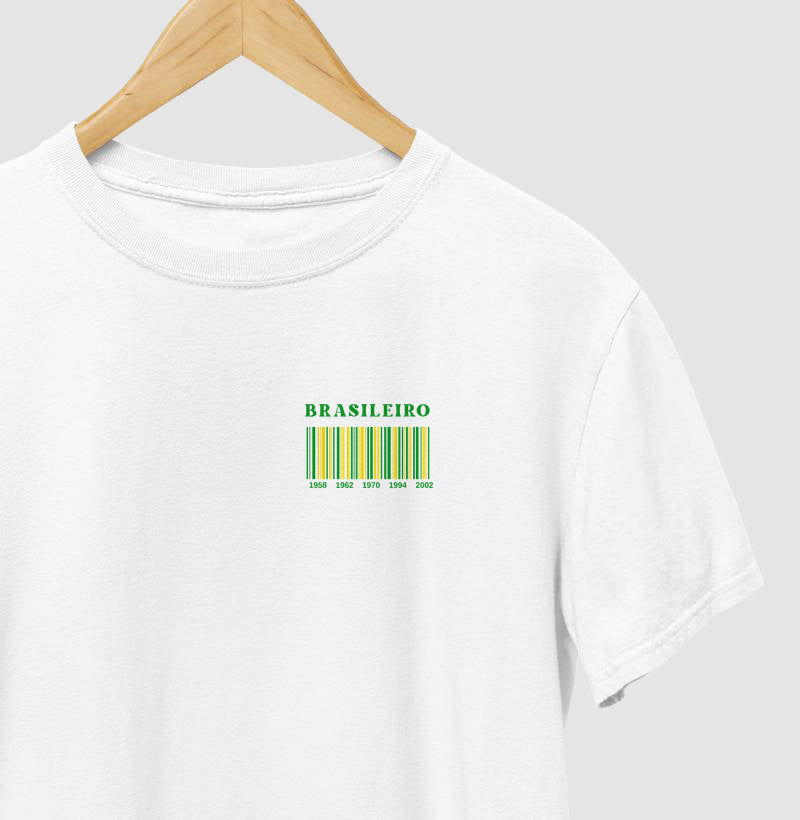 Camiseta - Código Brasil - VÁRIAS CORES - 100% algodão