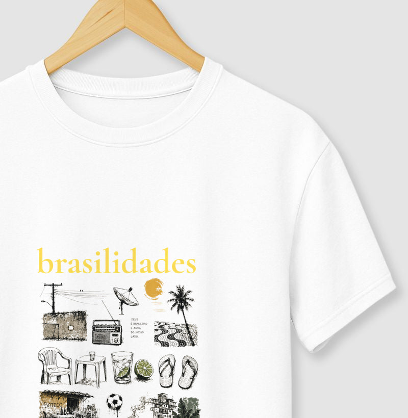 Camiseta - Brasilidades - Branca
