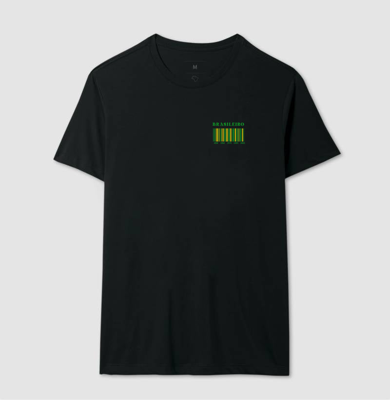 Camiseta - Código Brasil - VÁRIAS CORES - 100% algodão