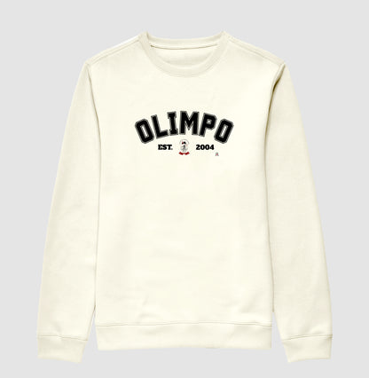 Moletom Olimpo EST 2004 - BRANCA - 100% algodão