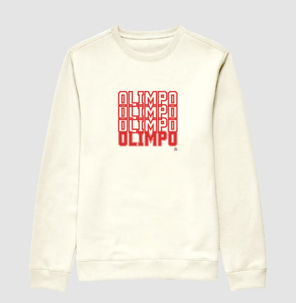 Moletom Olimpo Efeito - BRANCA - 100% algodão