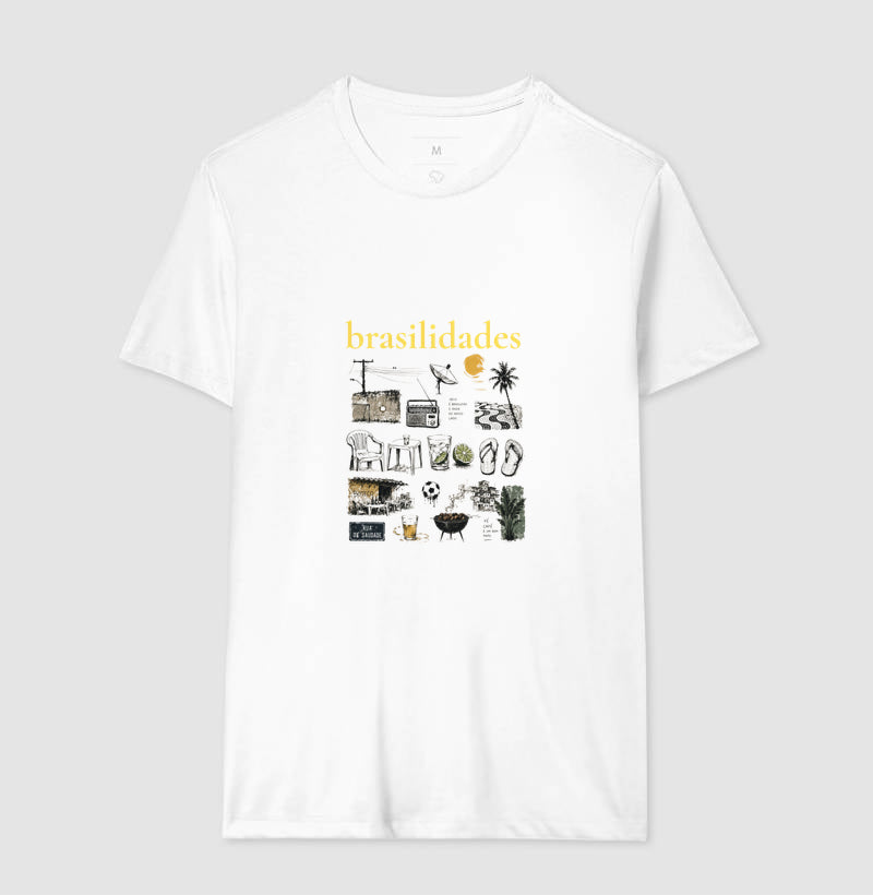 Camiseta - Brasilidades - Branca