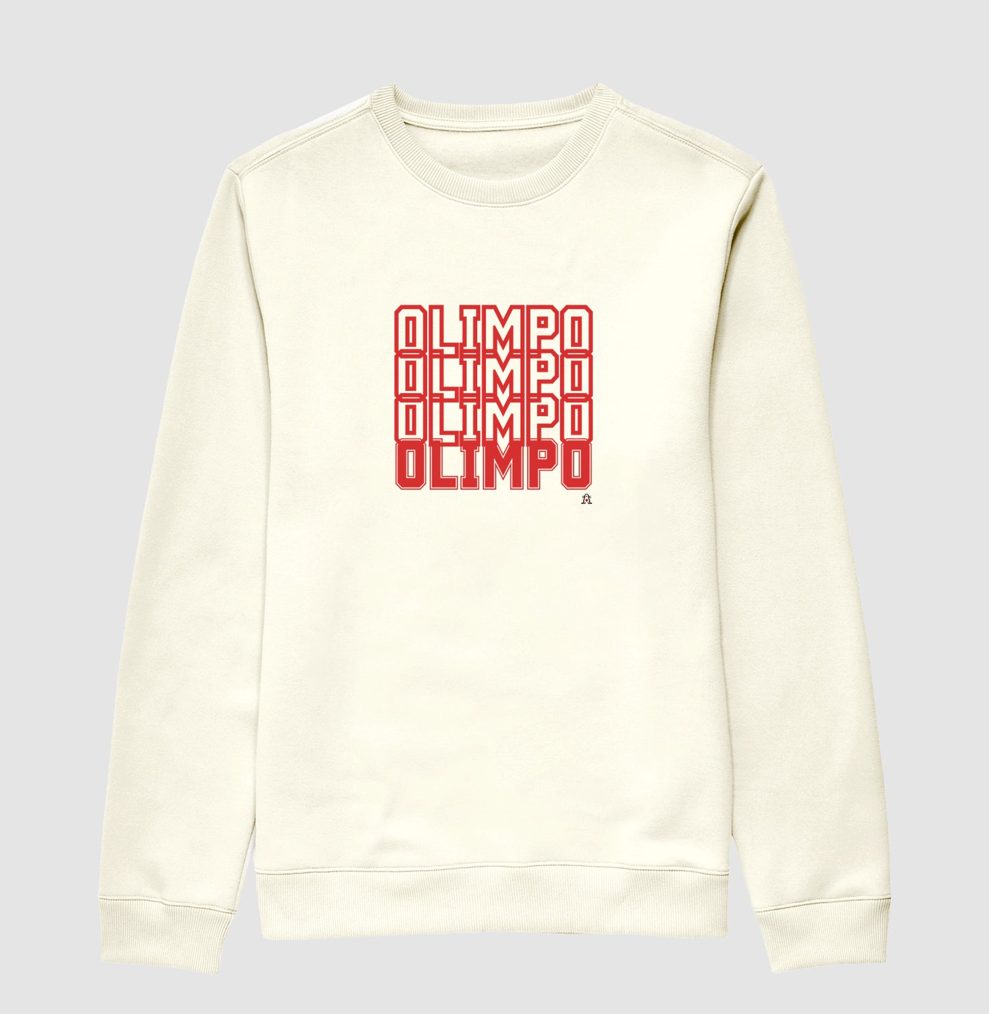 Moletom Olimpo Efeito - BRANCA - 100% algodão