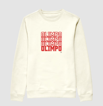 Moletom Olimpo Efeito - BRANCA - 100% algodão