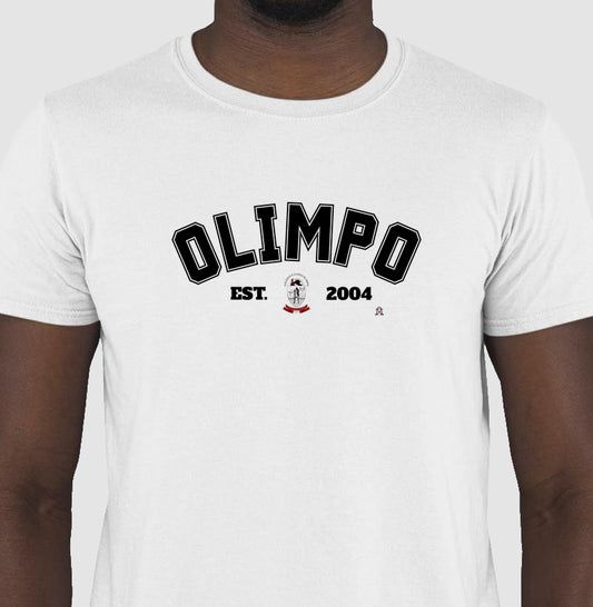 Camiseta Olimpo EST 2004 - BRANCA - 100% algodão