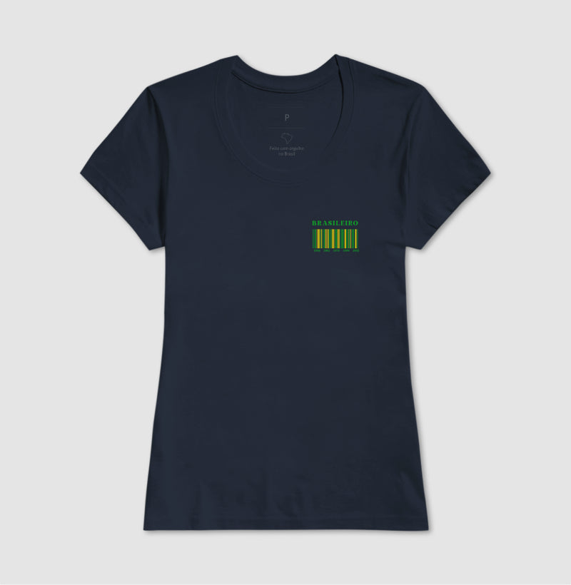 Camiseta - Código Brasil - VÁRIAS CORES - 100% algodão