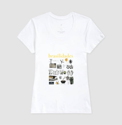 Camiseta - Brasilidades - Branca