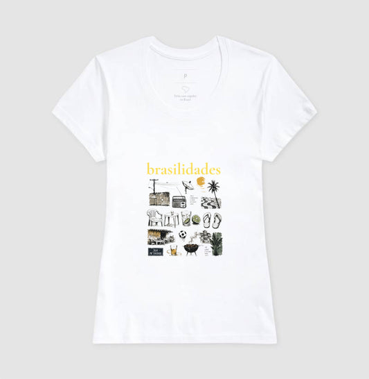 Camiseta - Brasilidades - Branca
